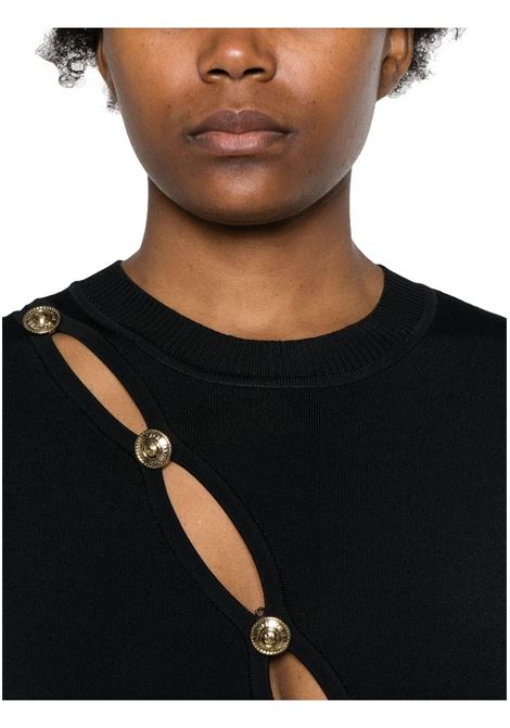 Vestito di maglia Versace Jeans Couture Nero Slim Fit VERSACE JEANS COUTURE | Abiti | 77HAOMB3 CM61H899